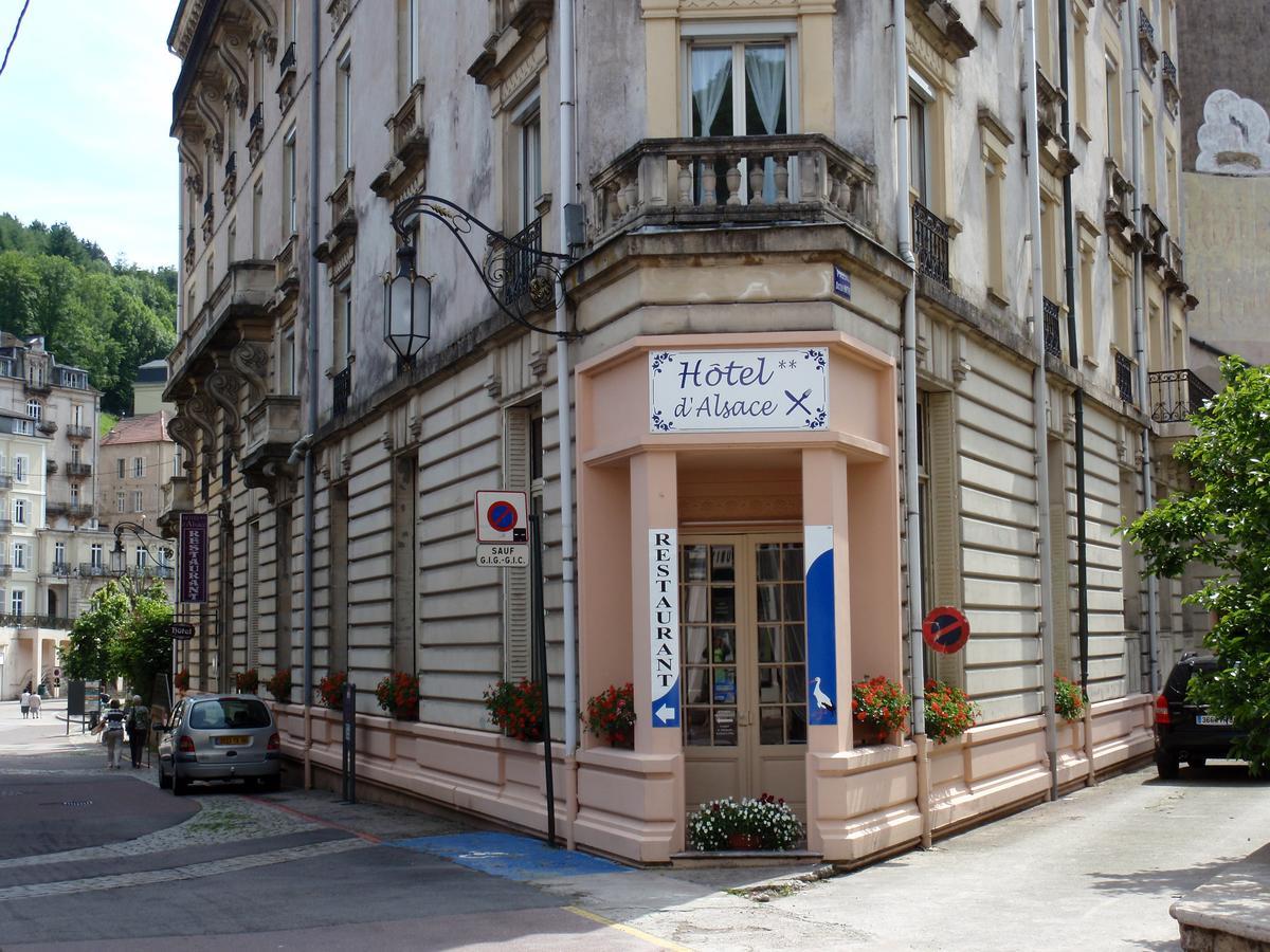 Hotel Restaurant D'Alsace Plombières-les-Bains Zewnętrze zdjęcie